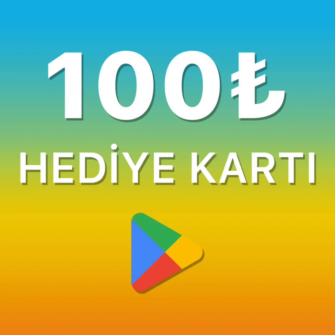 Google Play 100 TL